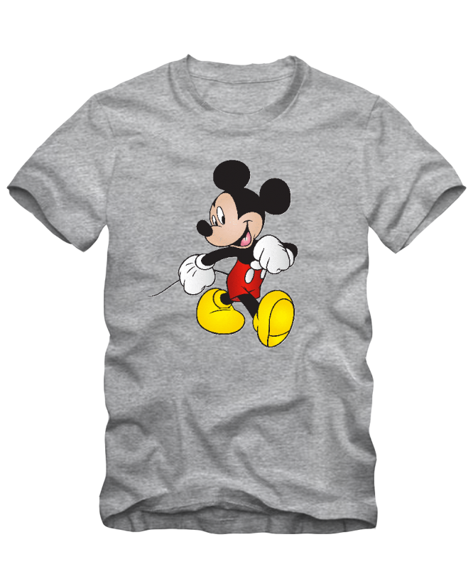 marškinėliai eina mickey mouse 